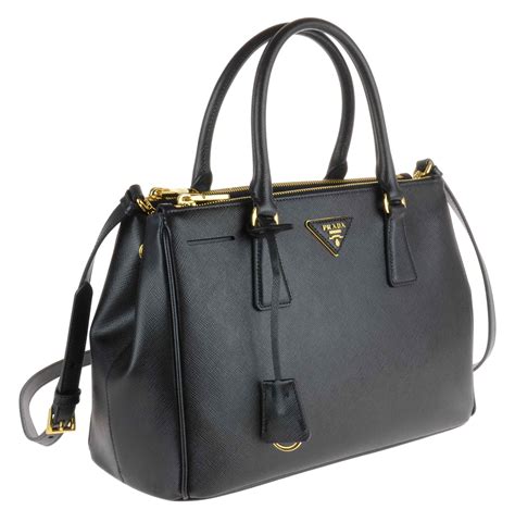 borsa prada nera pelle vitello|Borsa Shopping In Pelle Nero .